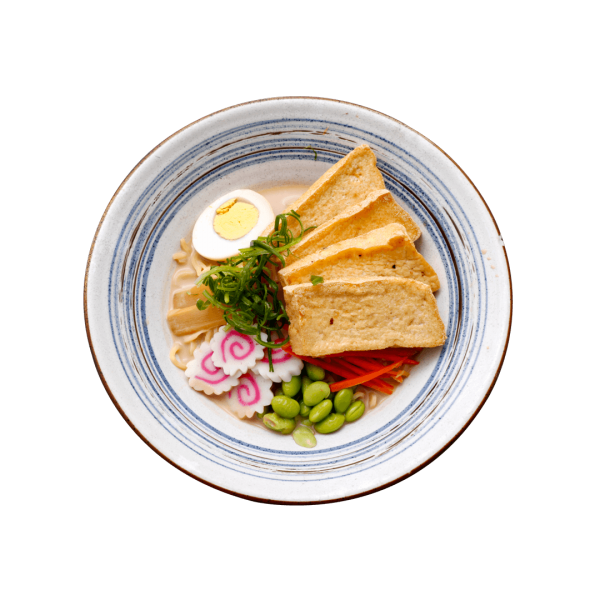 RAMEN TONKOTSU Tofu grillé