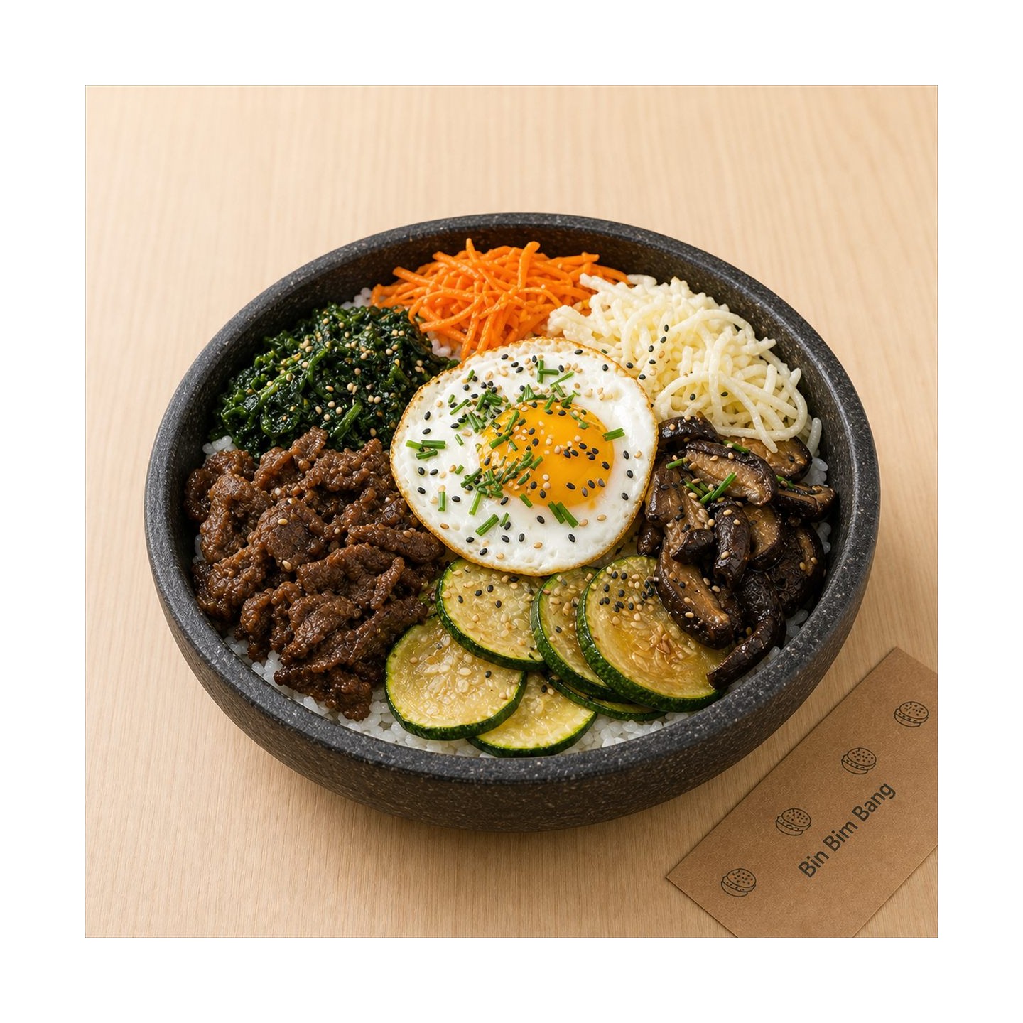 Bibimbap bœuf