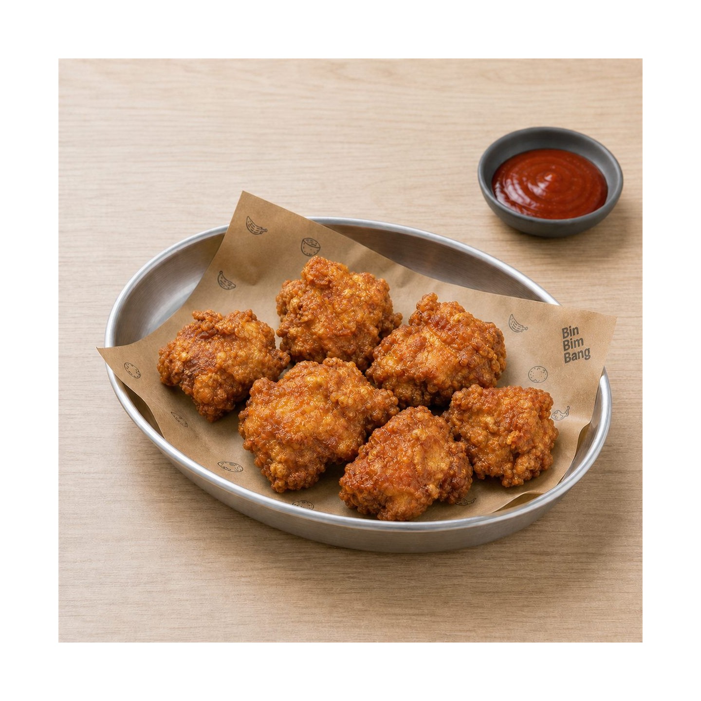 Ailes de poulet coréennes, 6 pièces