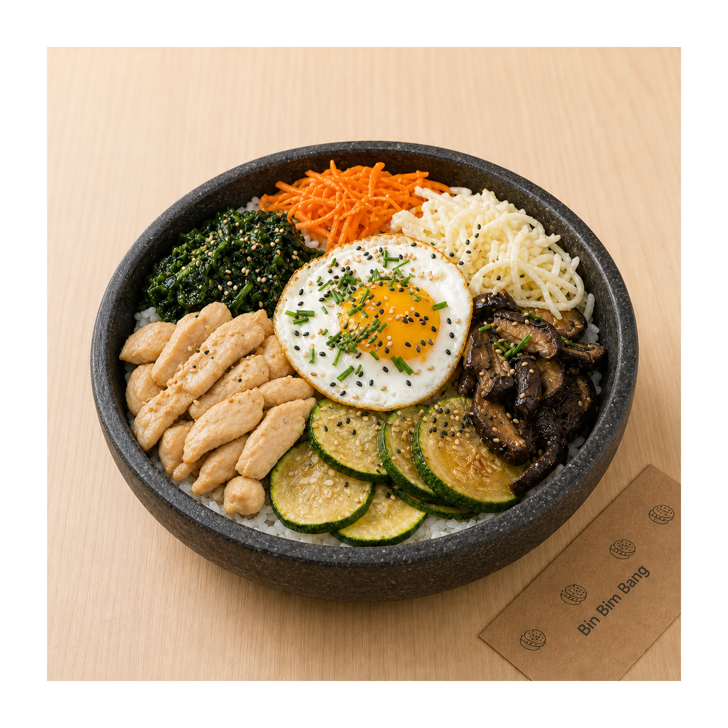 Bibimbap poulet