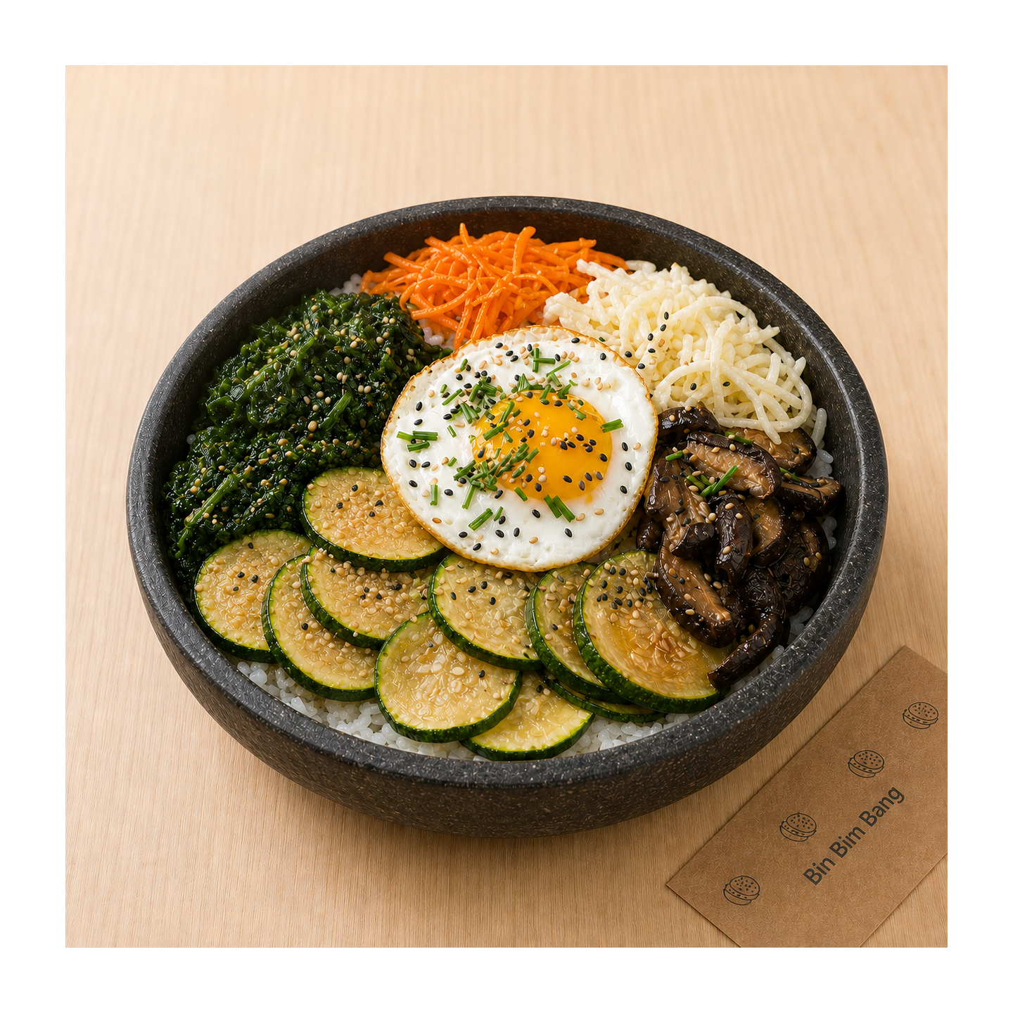 Bibimbap veggie