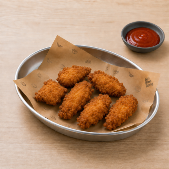 Tenders de poulet coréens, 6 pièces