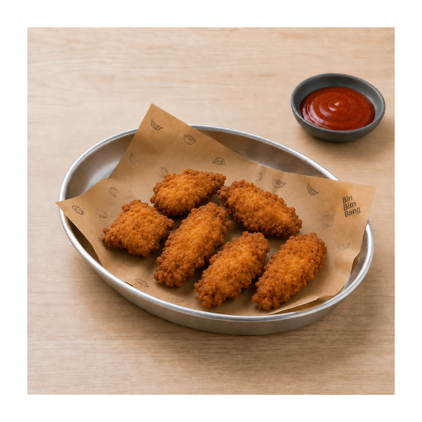 Tenders de poulet coréens, 6 pièces