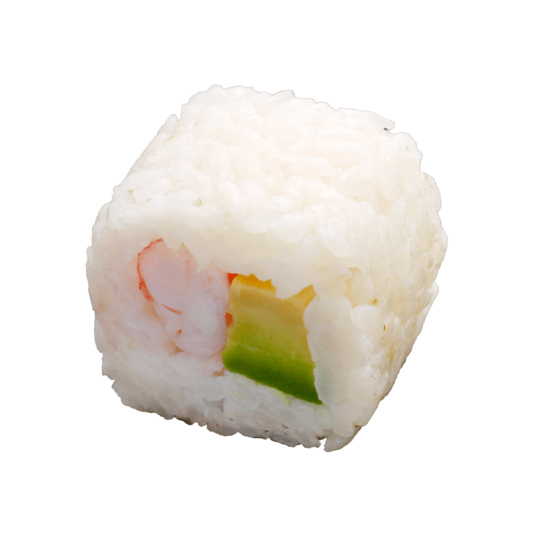 Neige Roll crevette avocat