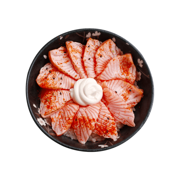 Menu CHIRACHI Tataki saumon...