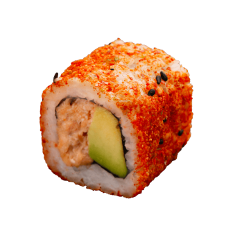 Spicy saumon grillé avocat - 6 pièces