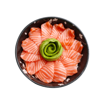 Chirashi saumon avocat