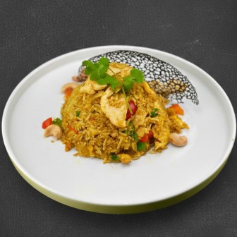 Riz sauté à l’ananas