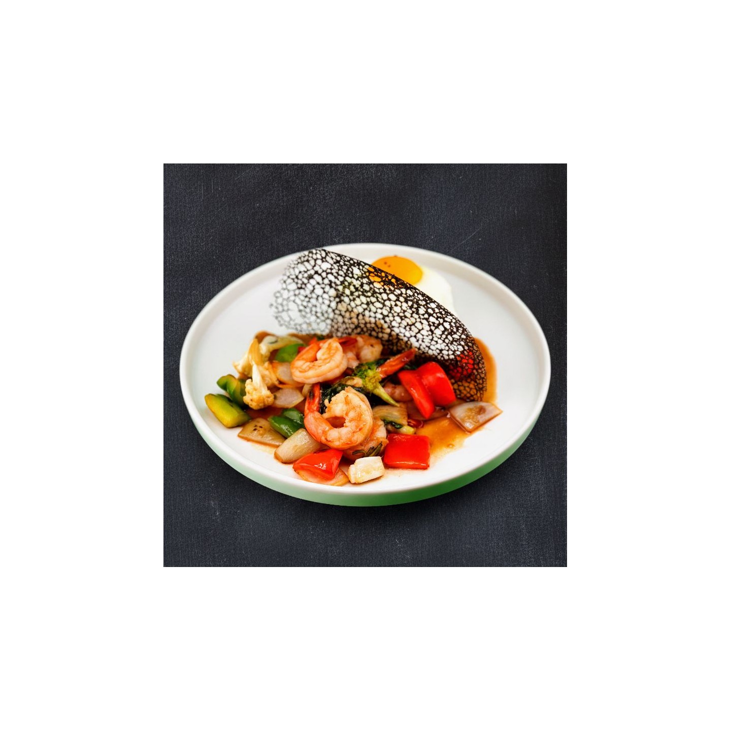 Sauté au basilic thaï (riz thaï parfumé inclus)