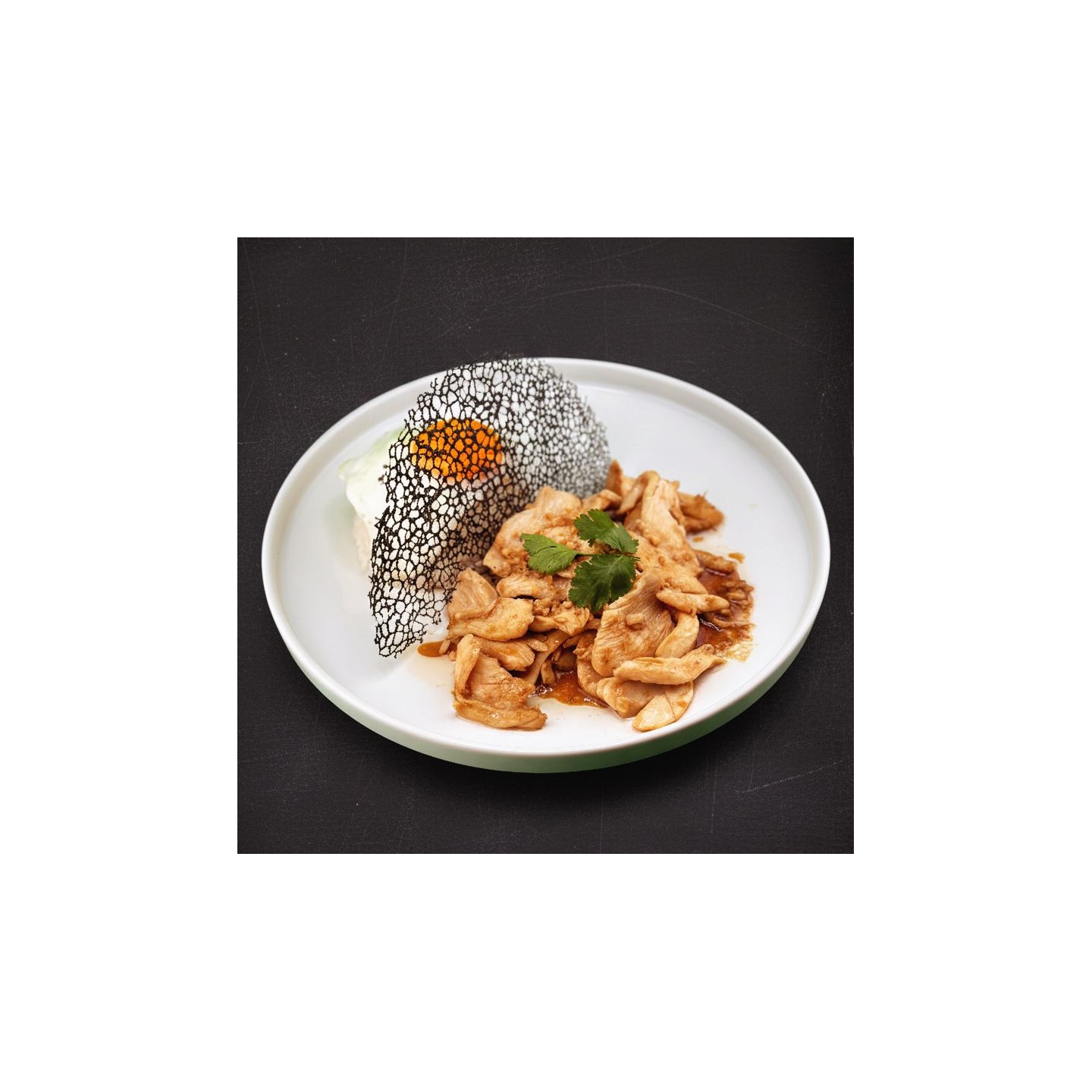 Sauté à l’ail (riz thaï parfumé inclus)