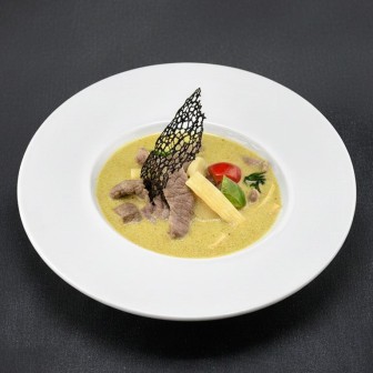 Curry vert (riz thaï parfumé inclus)
