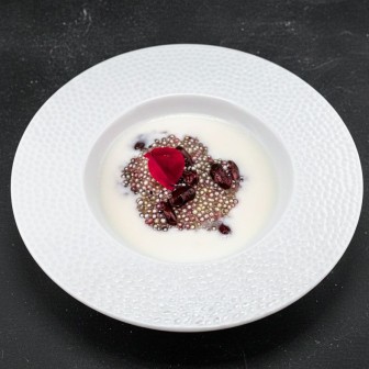 Perles de tapioca & haricots rouges