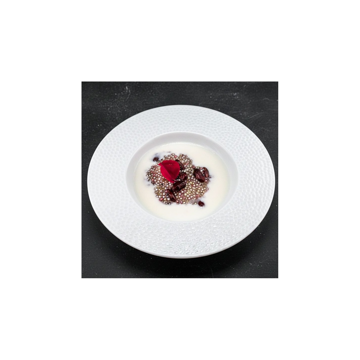 Perles de tapioca & haricots rouges