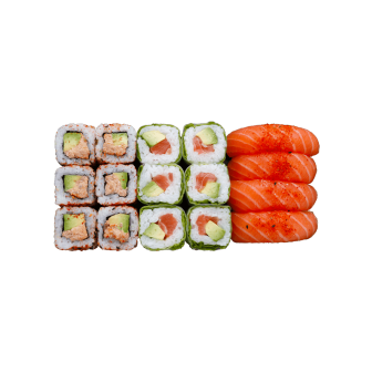 Menu solo M16 - Spicy - 16 pièces