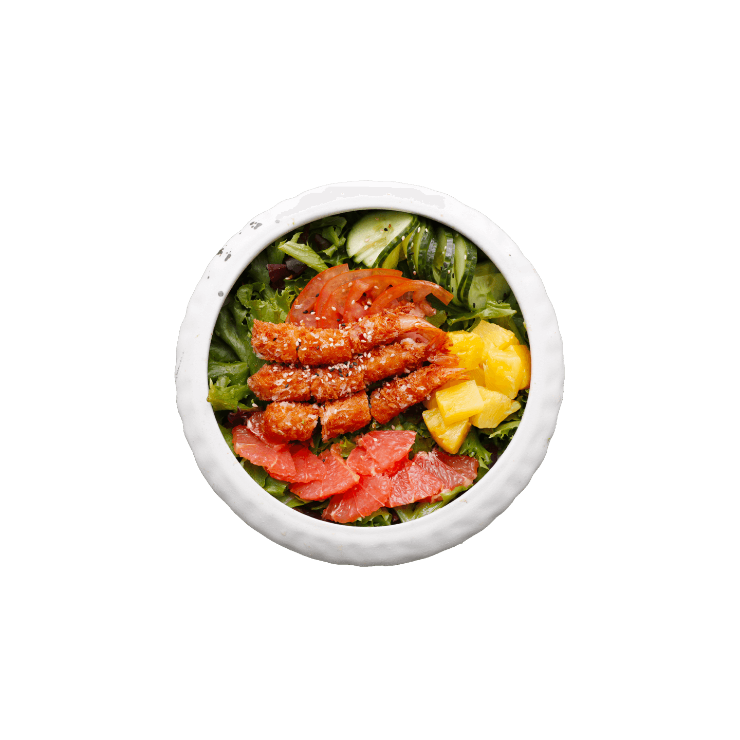 SALADE CREVETTE TEMPURA