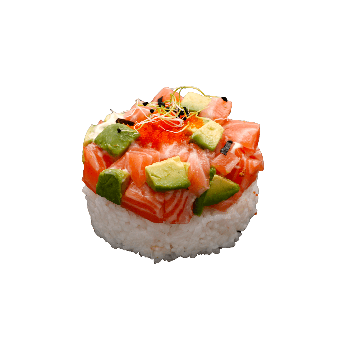 Tartare saumon avocat sauce mayonaise