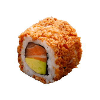 Oignon roll saumon avocat