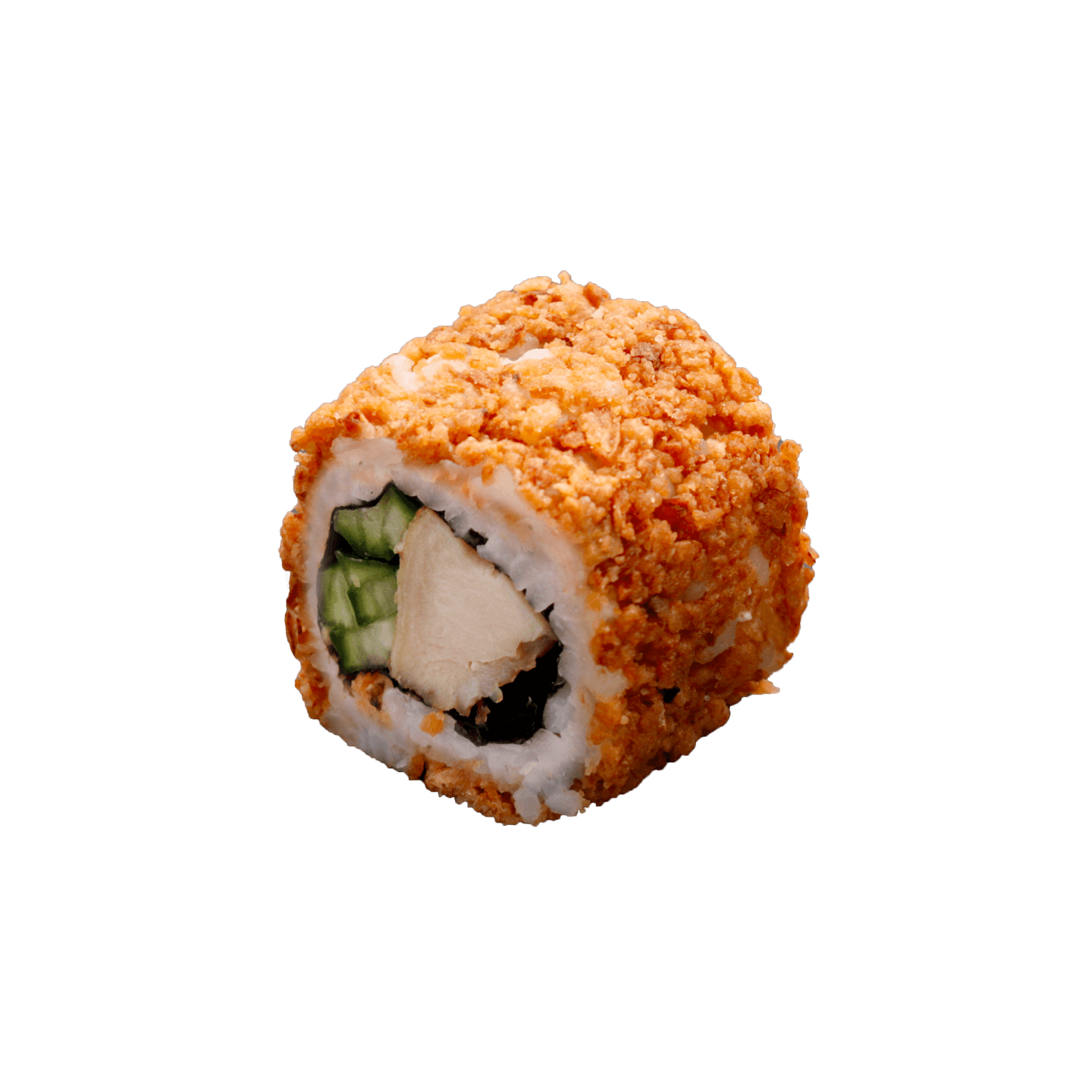 Oignon roll poulet grillé concombre
