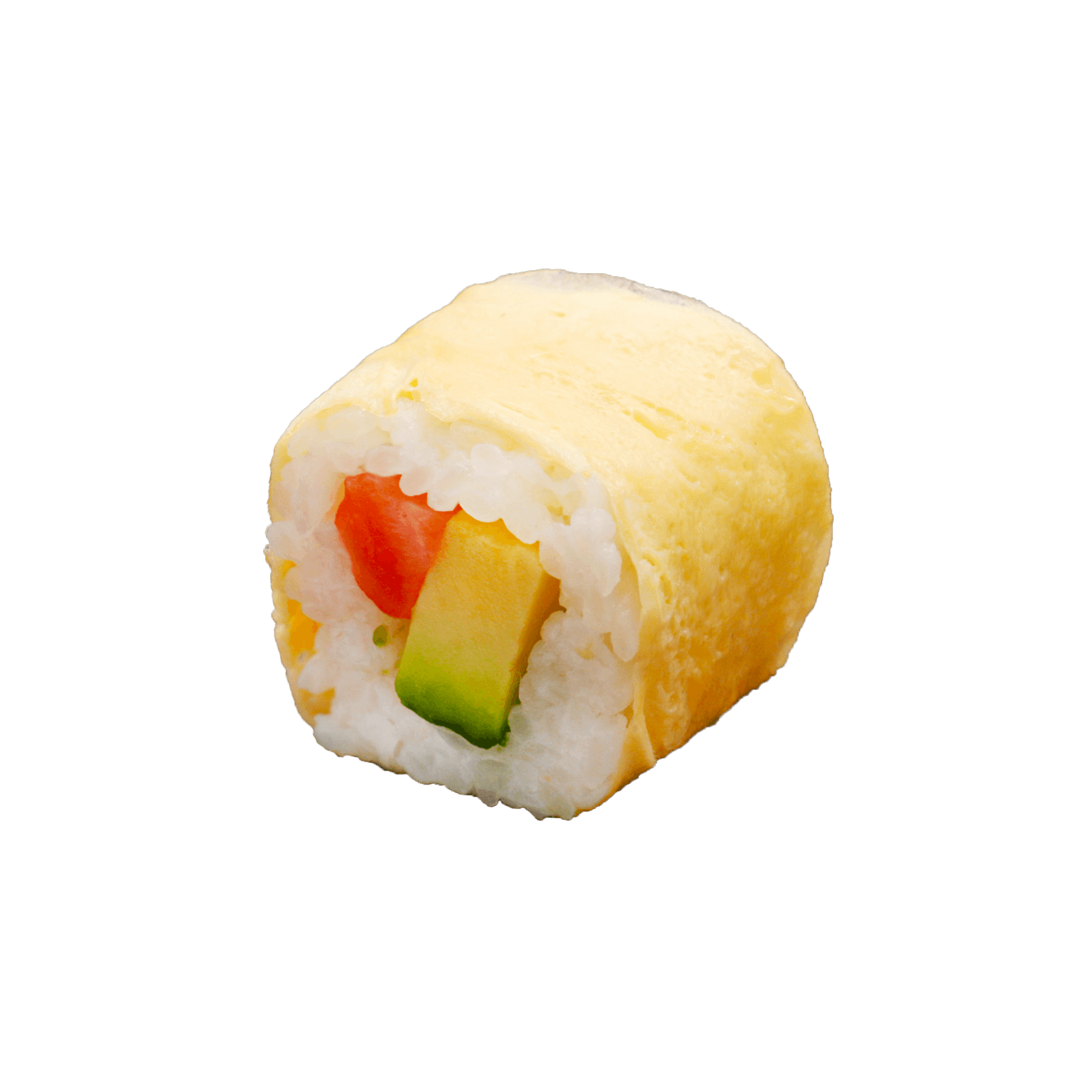 Egg roll saumon avocat