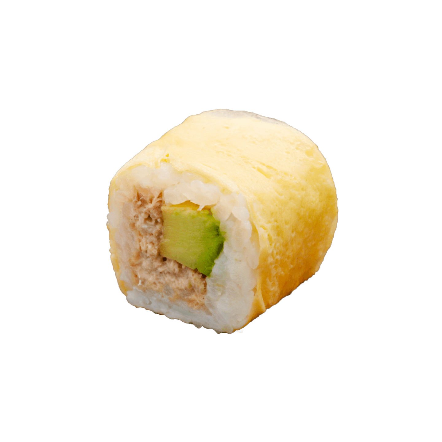 Egg roll saumon grillé avocat