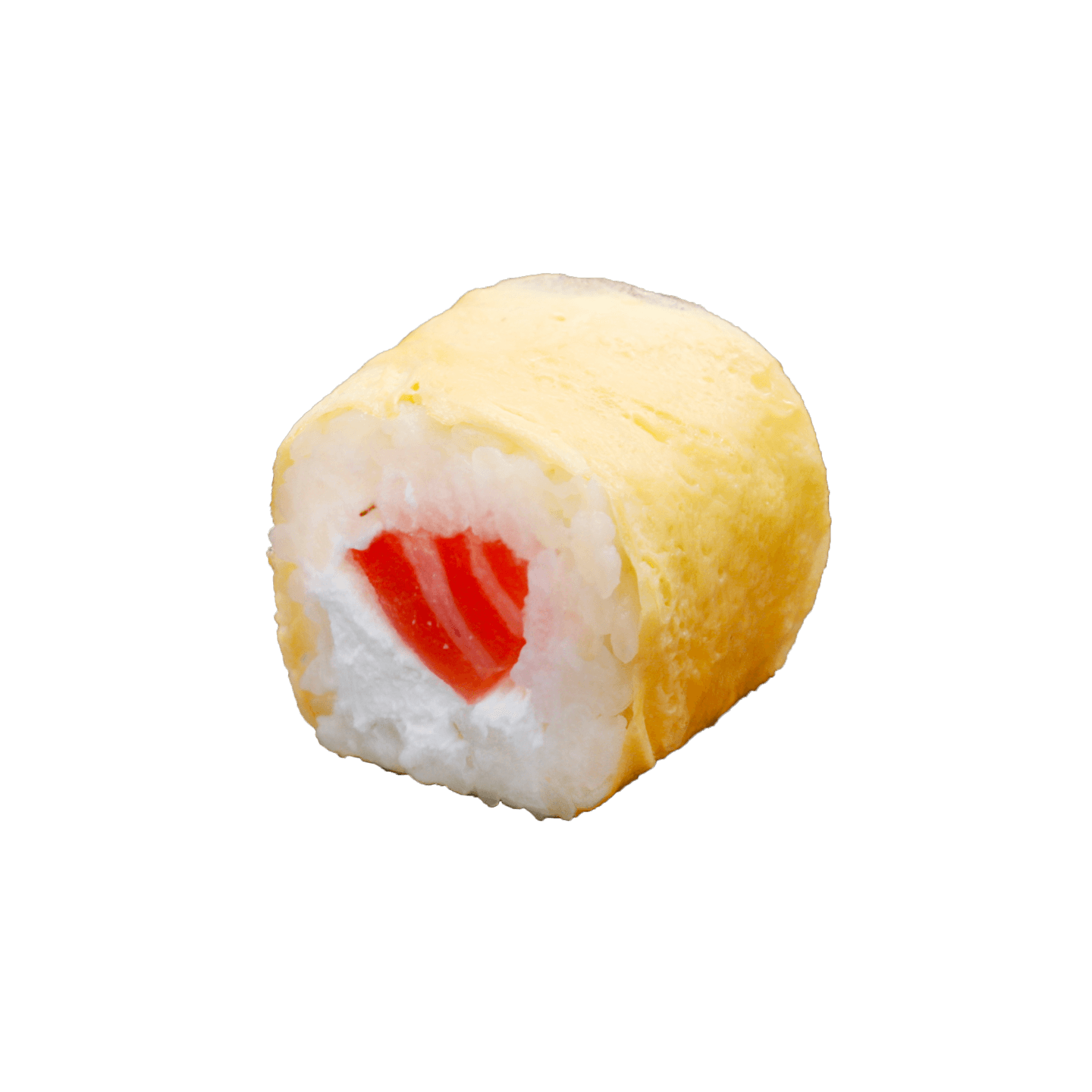 Egg roll saumon cheese