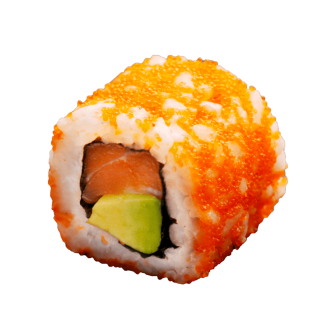California Masago saumon avocat