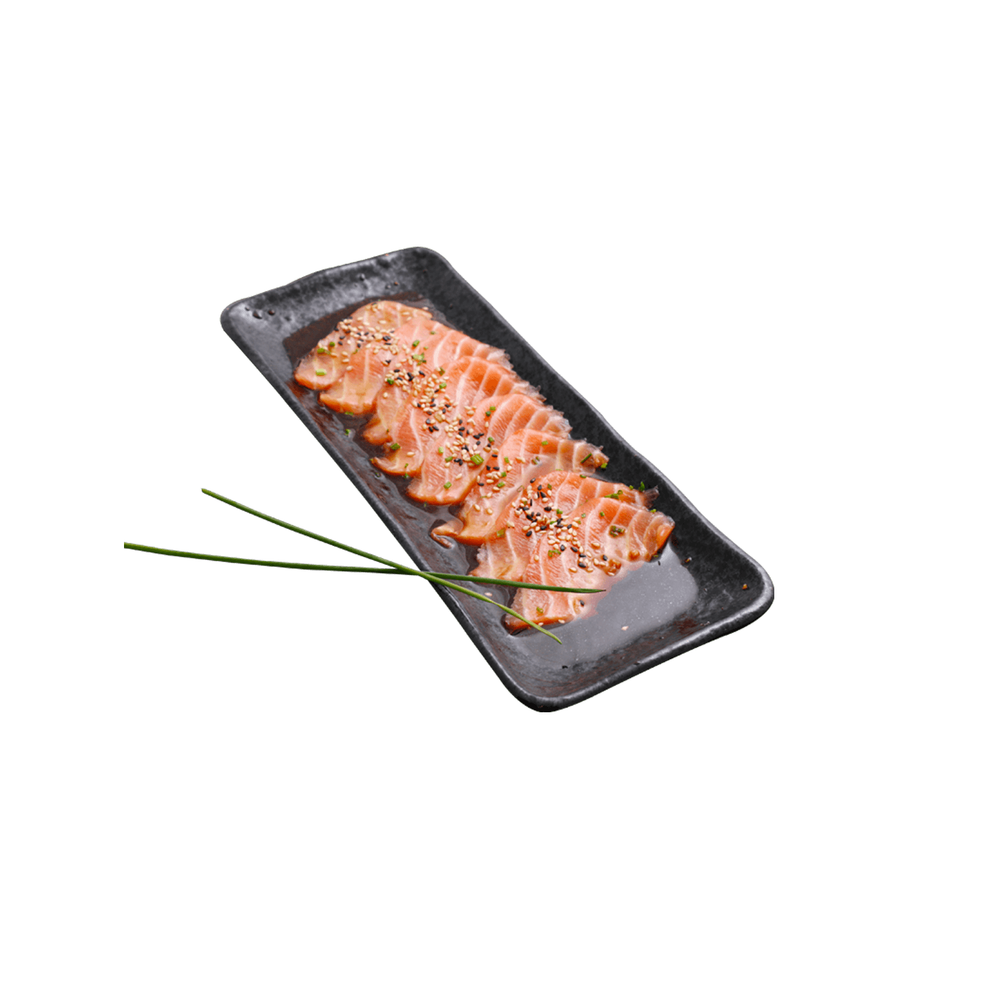 Carpaccio saumon sauce maison