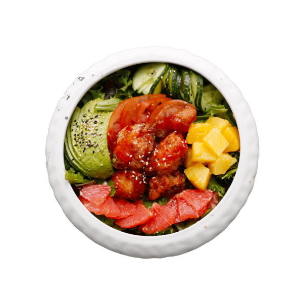 SALADE AU POULET FRIT