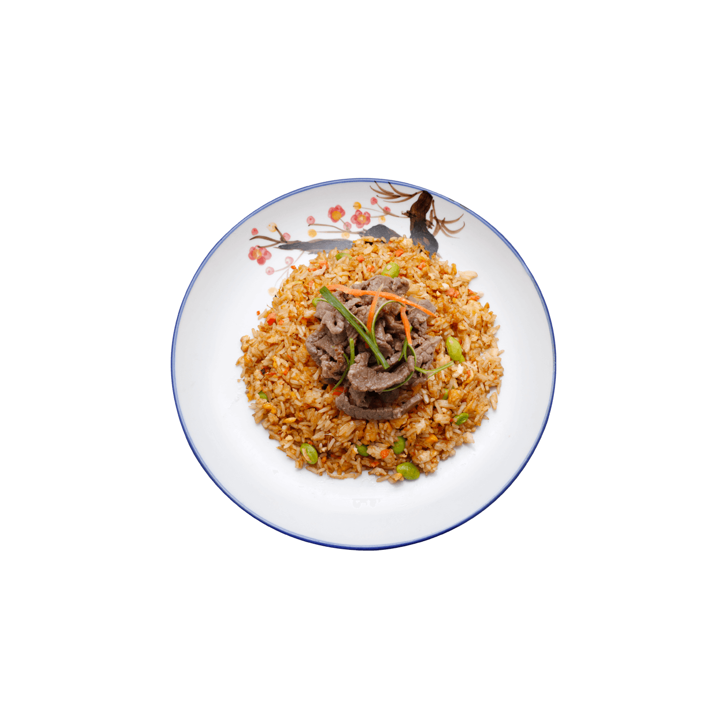 Riz sauté au boeuf