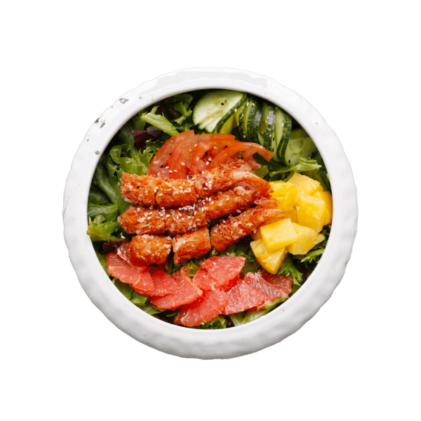 SALADE CREVETTE TEMPURA