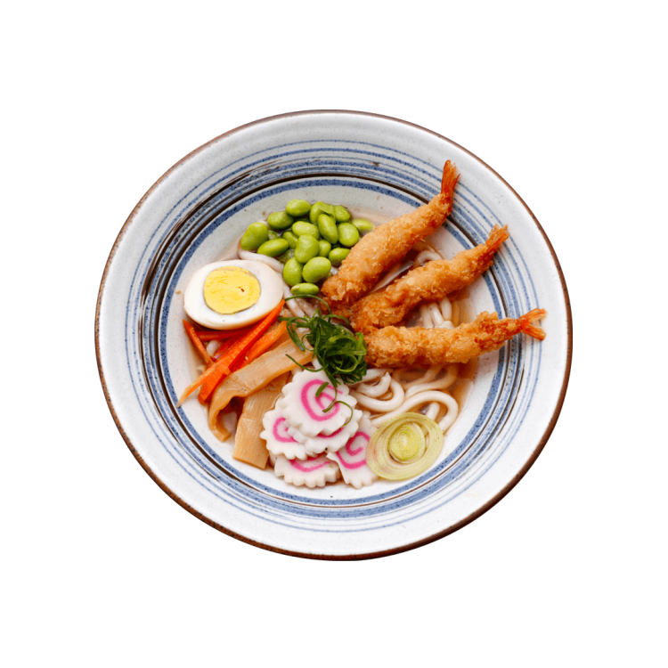RAMEN TORI SHOYU Crevette tempura