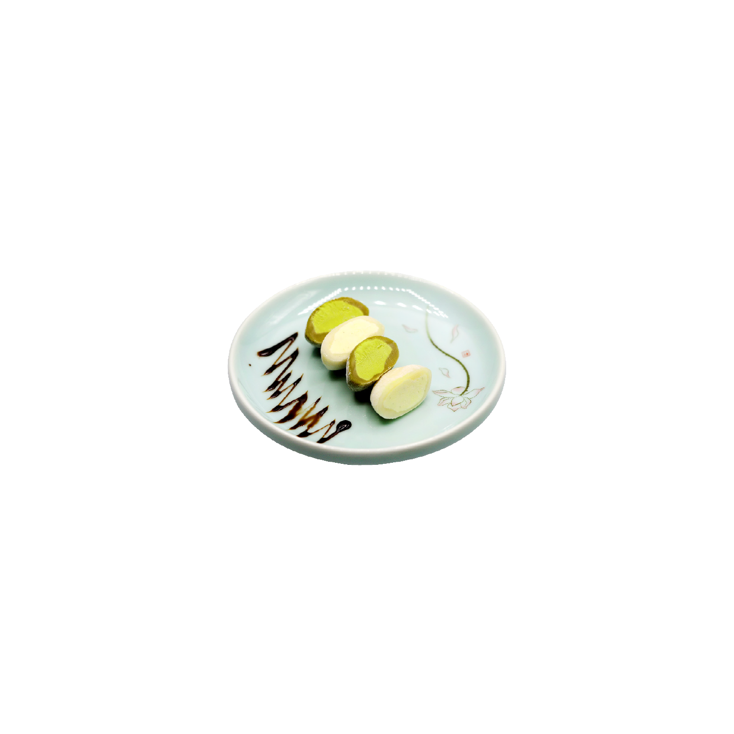 Mochi glacé vanille (2 pièces)