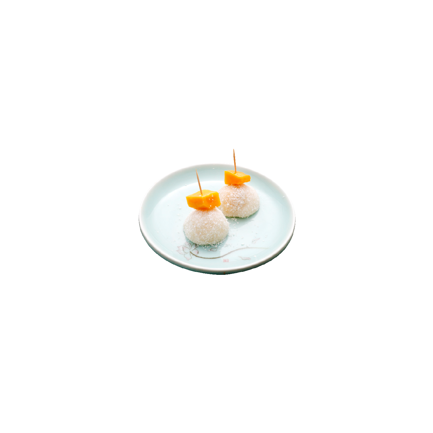 Perles de coco (2 pièces)