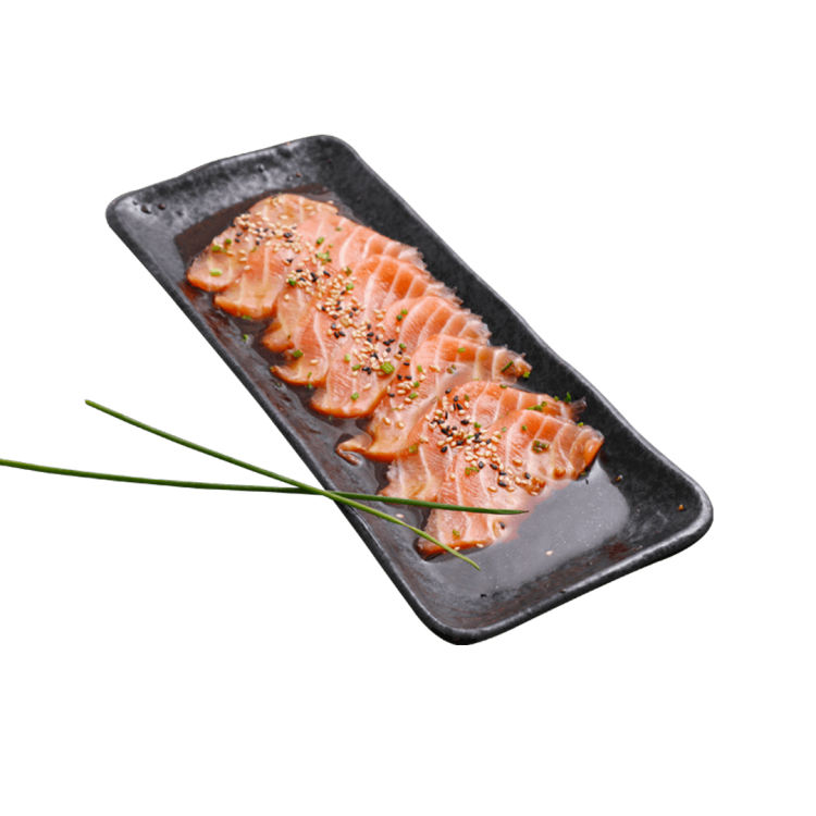 Carpaccio saumon sauce maison