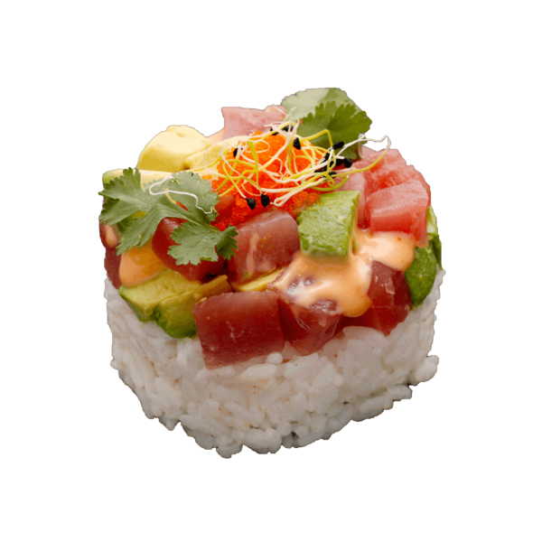 Tartare thon avocat sauce...