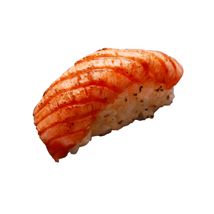 Sushi saumon caramélisé